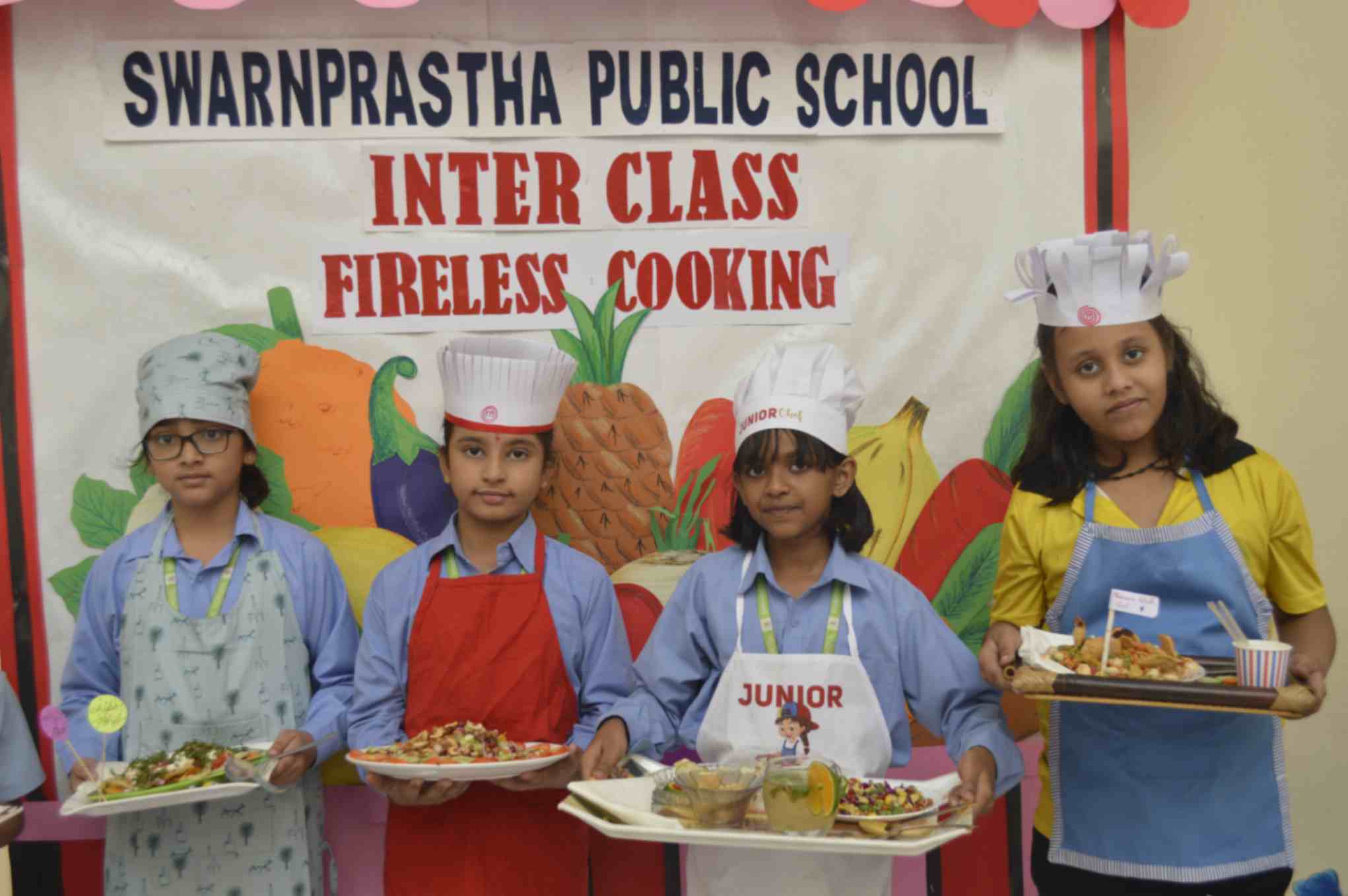Inter-Class Fireless Cooking Competition 