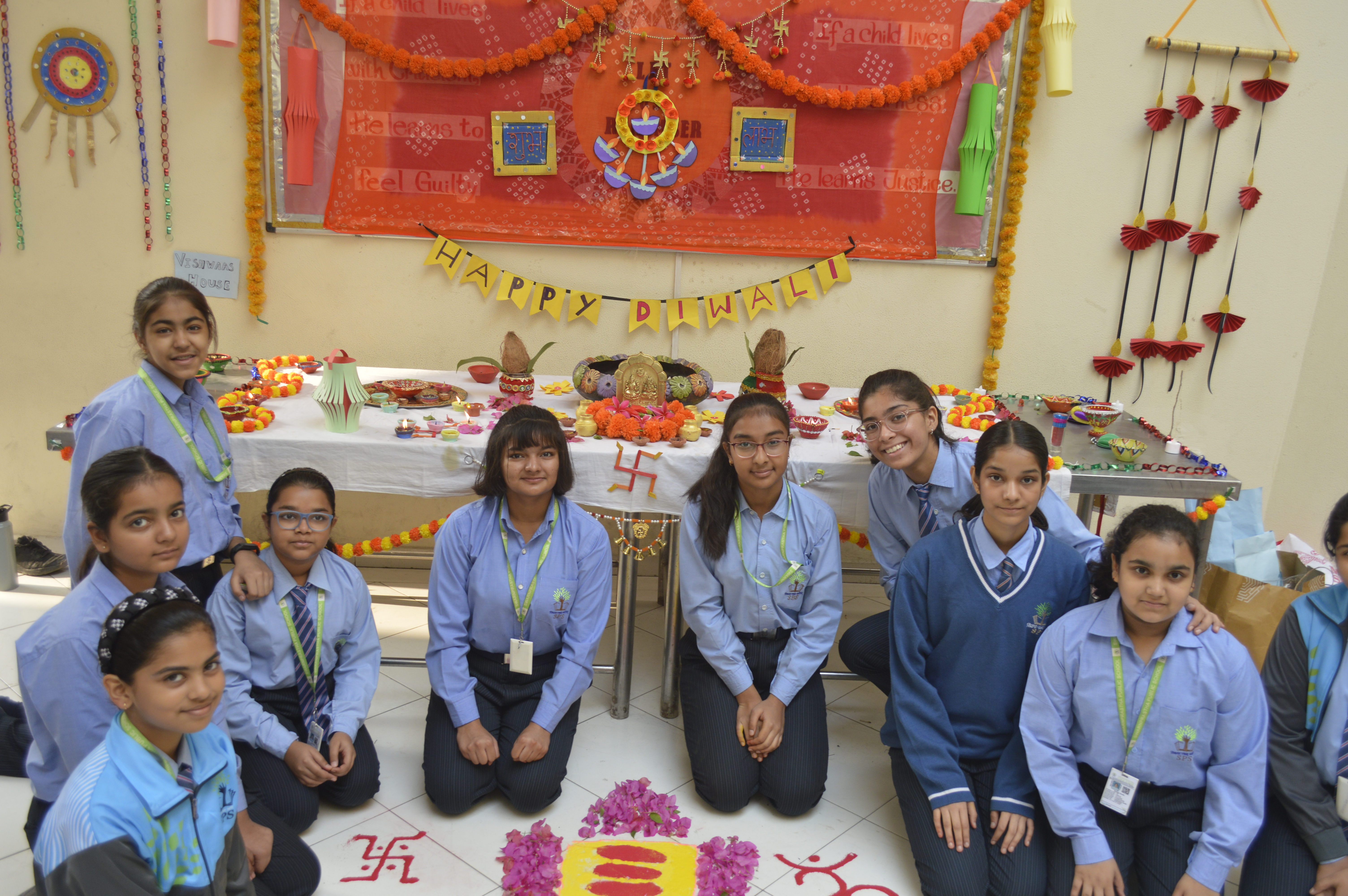 Inter House Diwali Stall Decoration