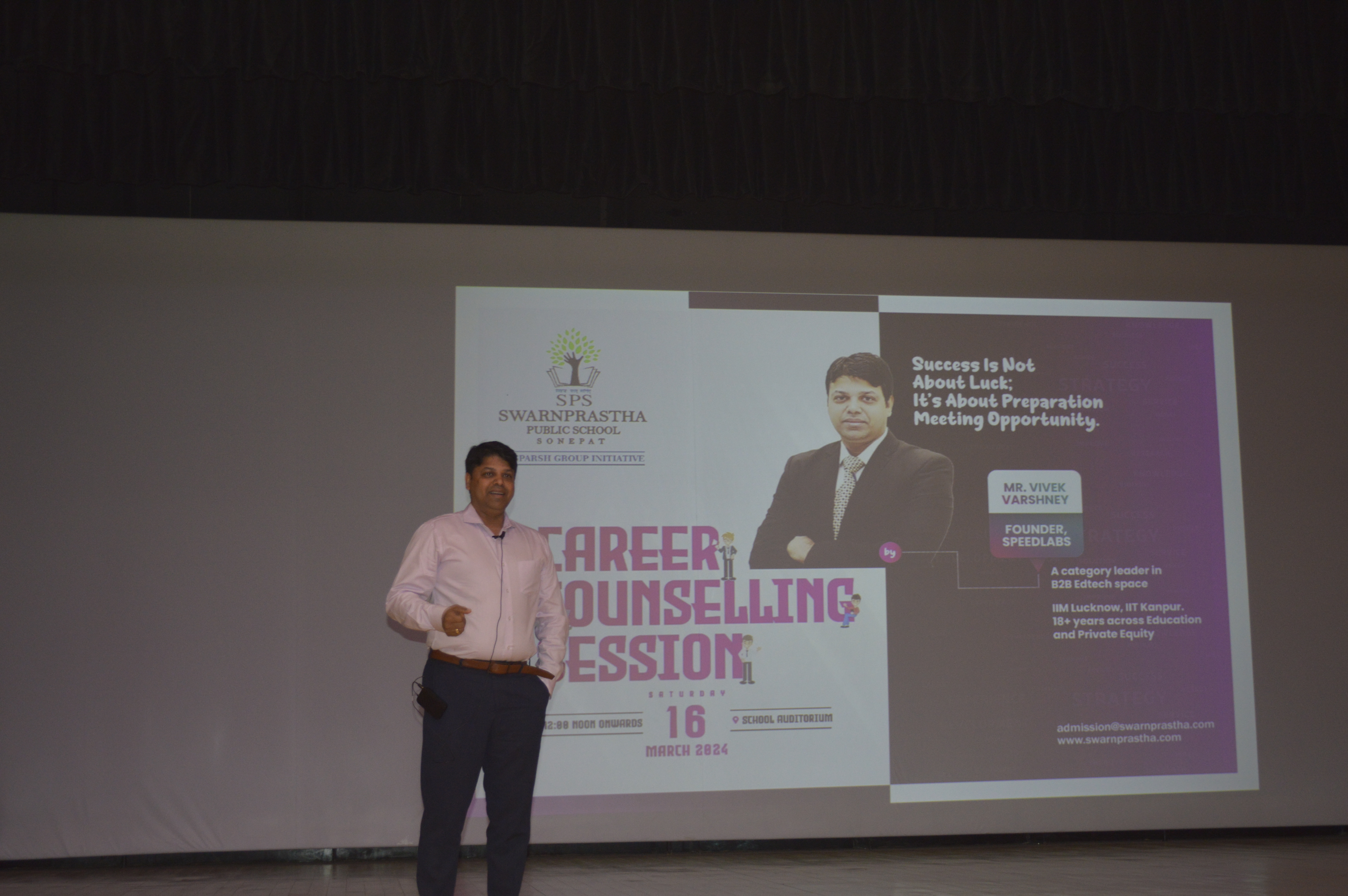 Parents Conclave and Career Counselling