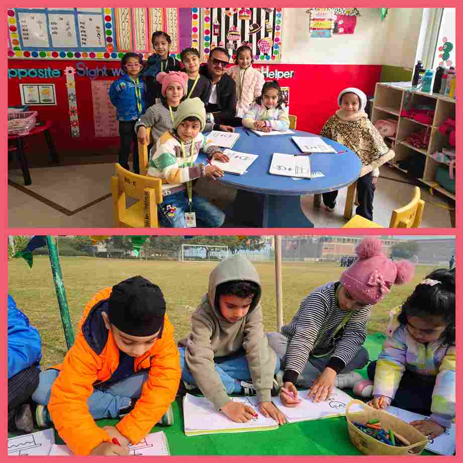 Imitate and Colour Activity