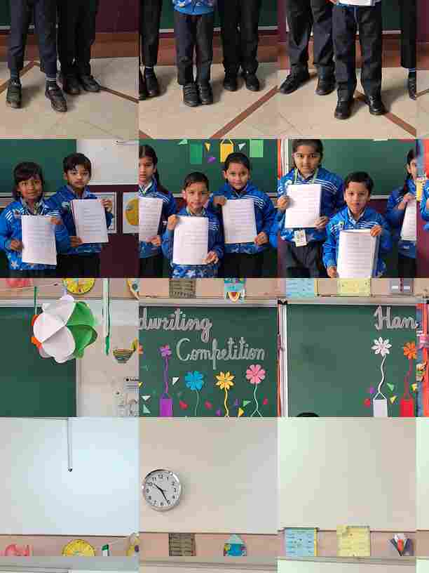 Handwriting Competition Report