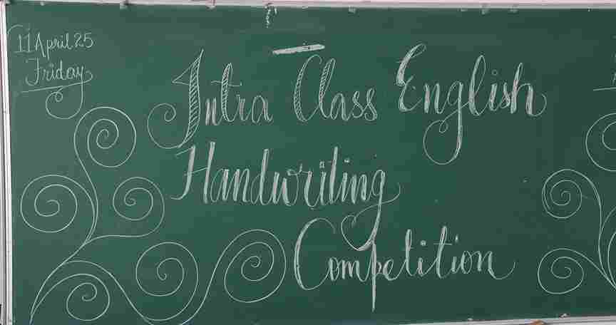 Handwriting Competition 2025