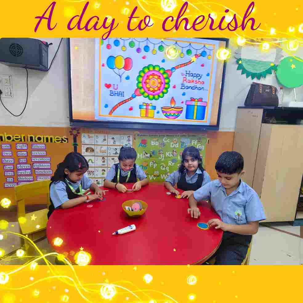 Raksha Bandhan Celebrations of Pre primary