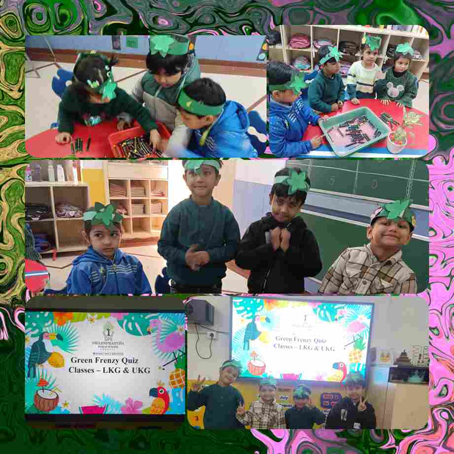 Green Frenzy Quiz of LKG & UKG