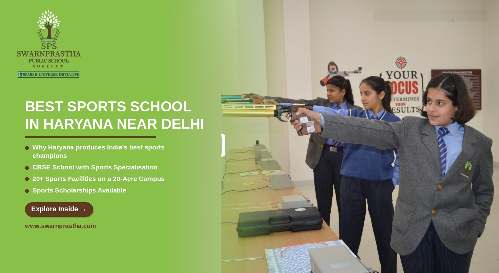 Best Sports School in Haryana Near Delhi