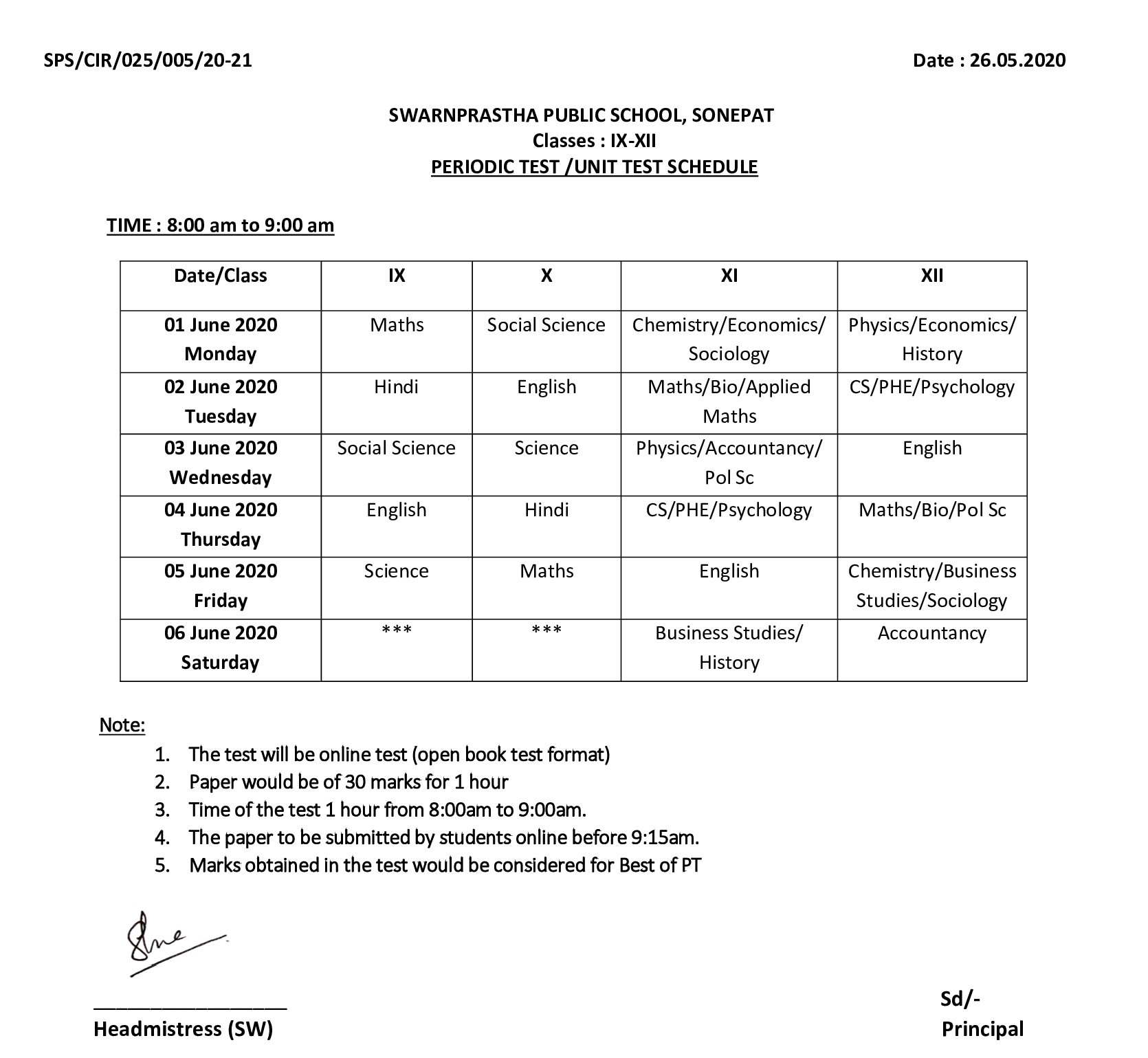 swarnprastha public school holiday homework